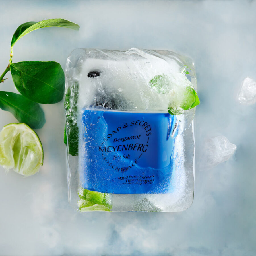 Meyenberg Soap Scent hand wash Bergamot Sea Salt isblock fram