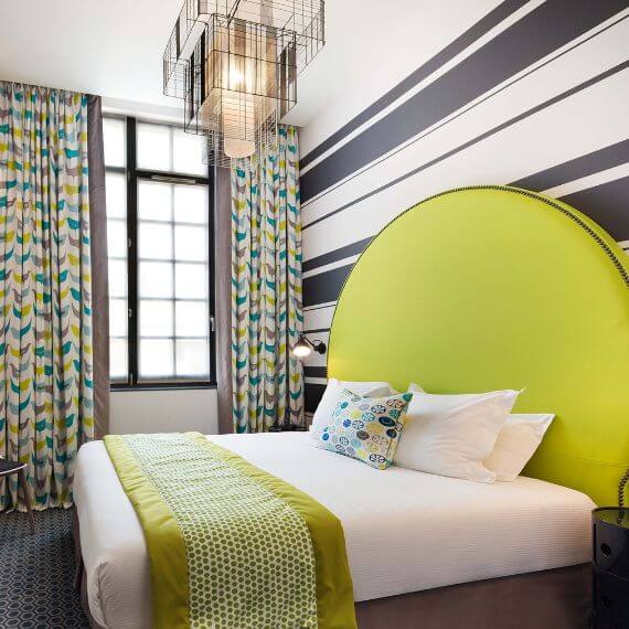 Hotellrum på Hotel FABRIC Paris.